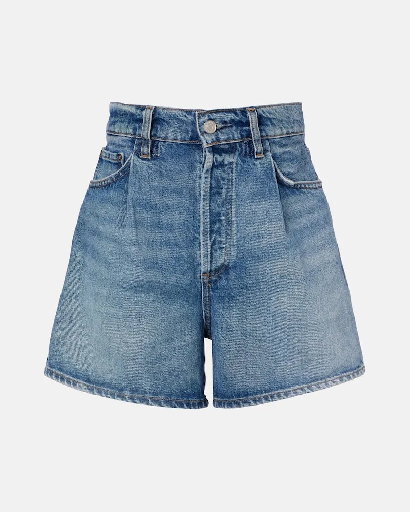 AGOLDE Shorts di jeans Lyonne Blu