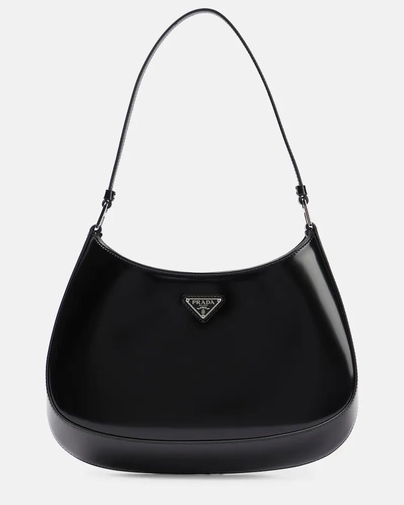 Prada Borsa a spalla Cleo in pelle Nero