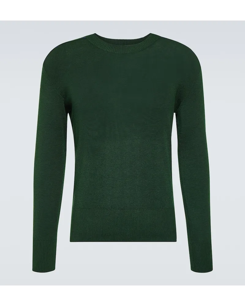 Burberry Pullover in lana Verde