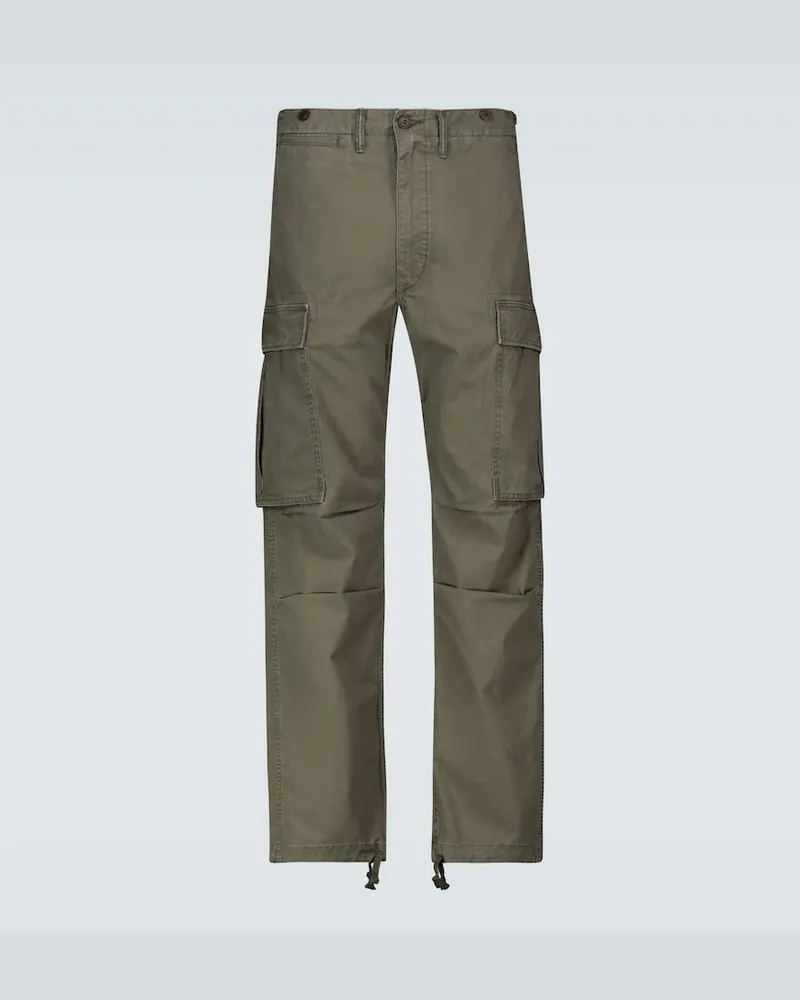 RRL Pantaloni in cotone Verde