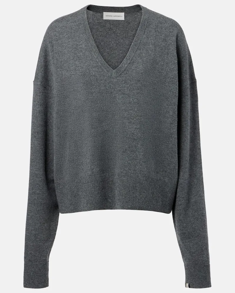 extreme cashmere Pullover NÂ°224 Clash in misto cashmere Grigio