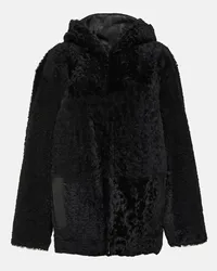 Joseph Cappotto reversibile Cosser in shearling Nero