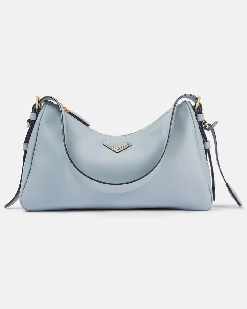 Prada Borsa a spalla Prada AimÃ©e Medium in pelle Blu