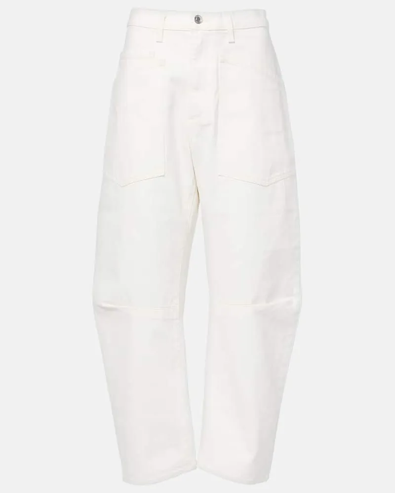 Nili Lotan Jeans con gamba arrotondata Shon Bianco