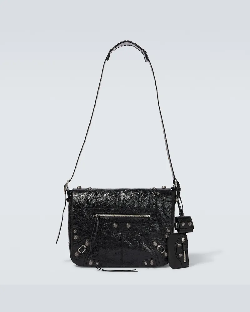 Balenciaga Borsa a spalla Le Cagole Medium in pelle Nero