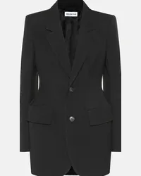 Balenciaga Blazer in lana vergine Nero