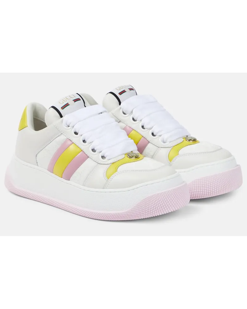 Gucci Sneakers Screener in pelle Multicolore