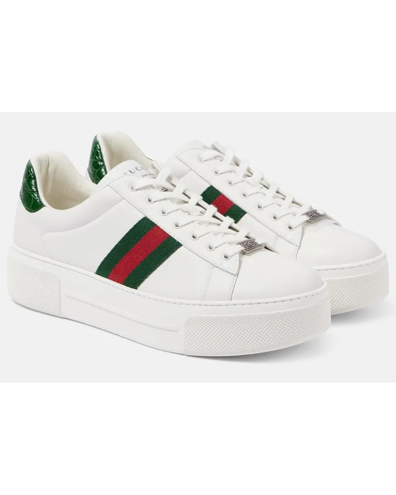 Gucci Sneakers Gucci Ace in pelle Bianco