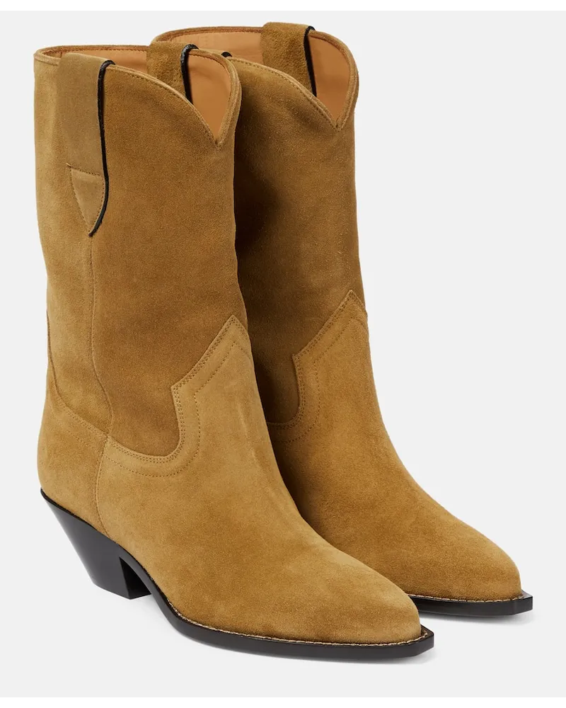 Isabel Marant Stivali Dahope in suede Marrone