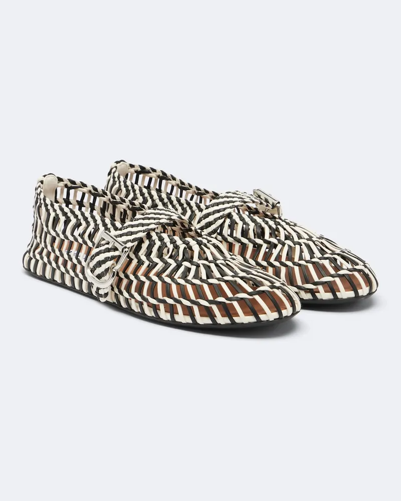 Alaïa Alaïa Ballerine in pelle Multicolore