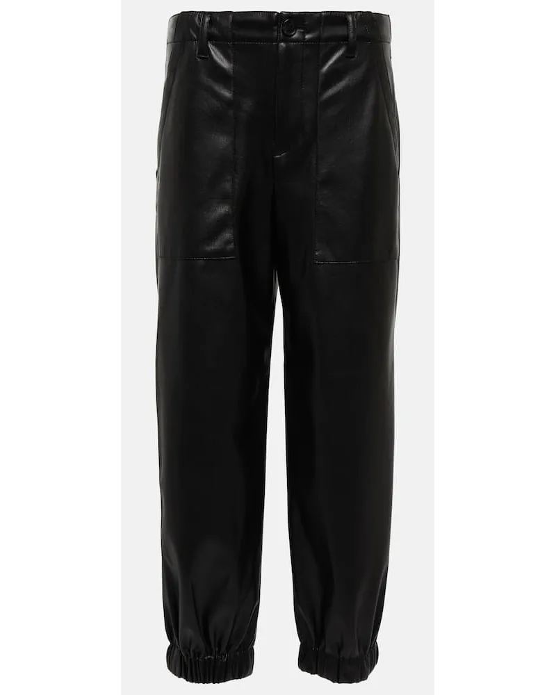 Velvet Pantaloni in similpelle Nero