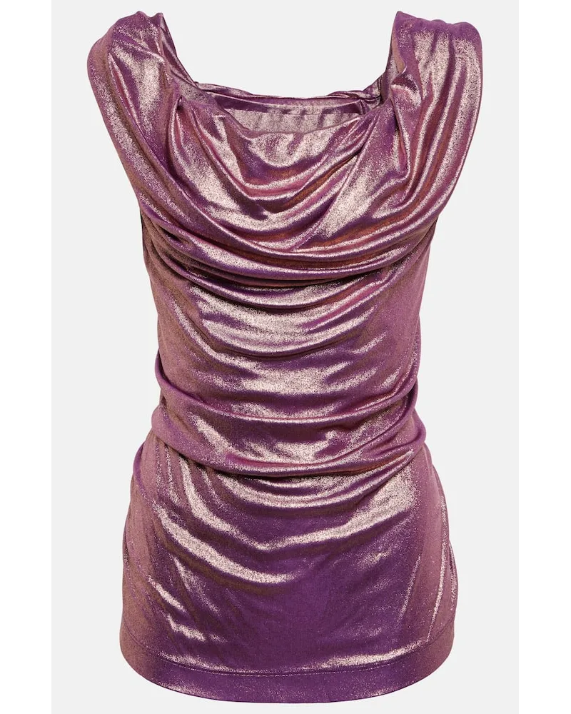 Vivienne Westwood Top Ginnie in jersey Viola