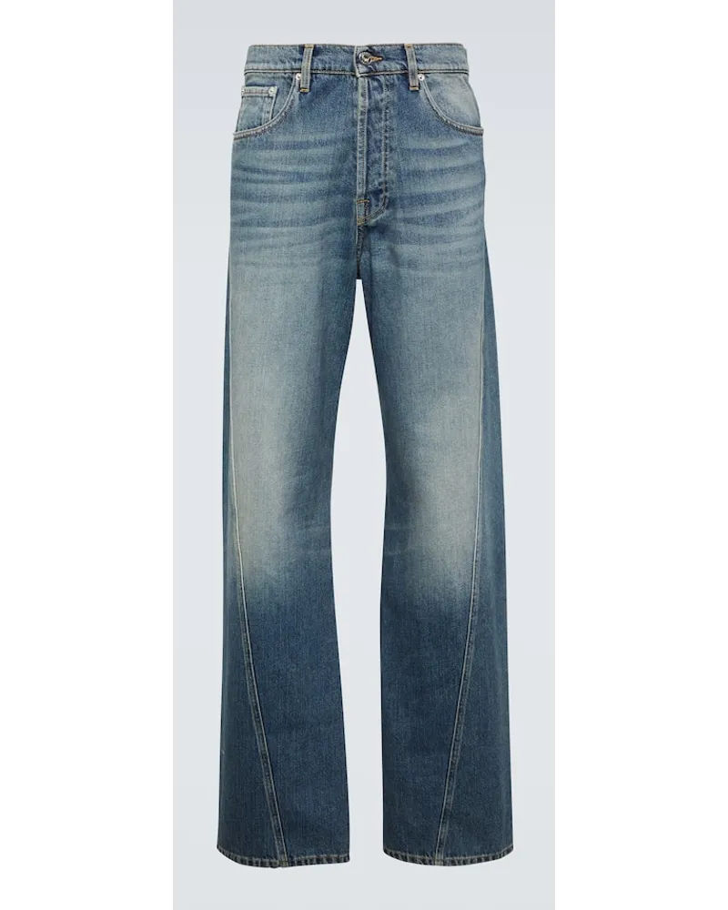 Lanvin Jeans regular a vita media Blu