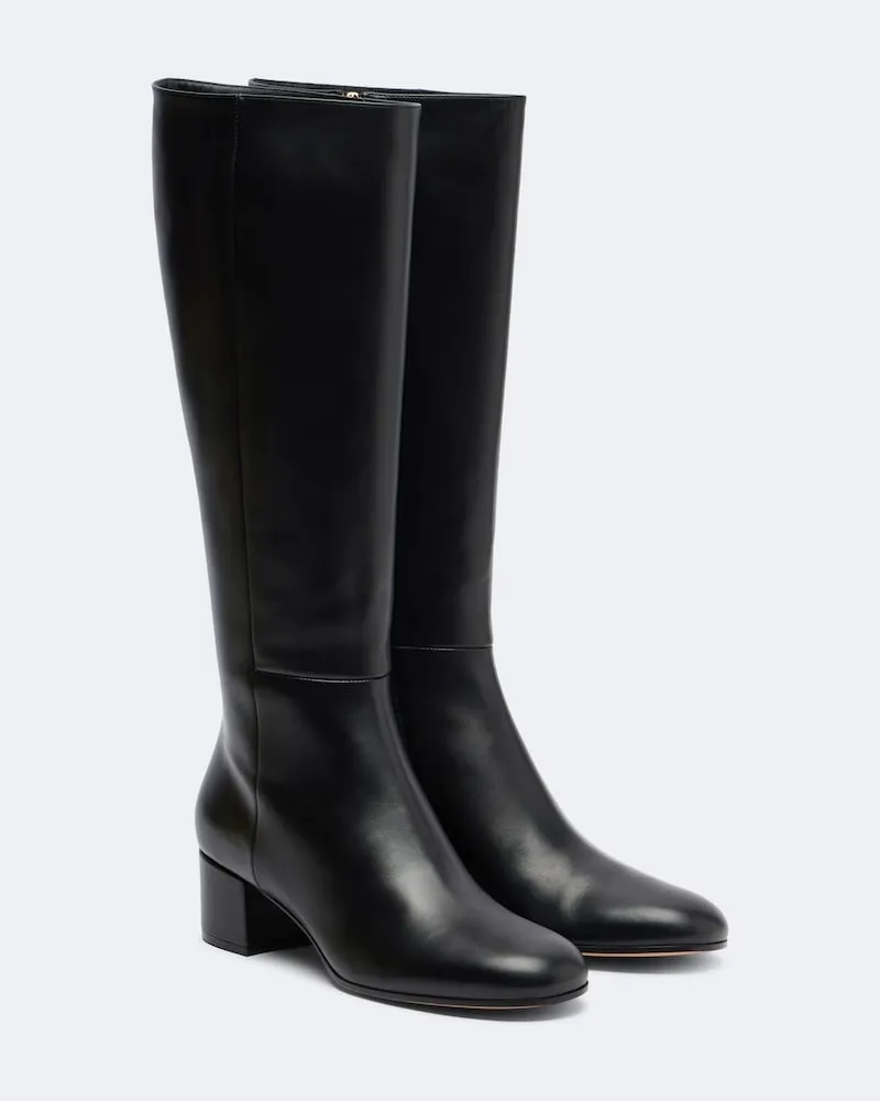 Gianvito Rossi Stivali Joelle in pelle Nero