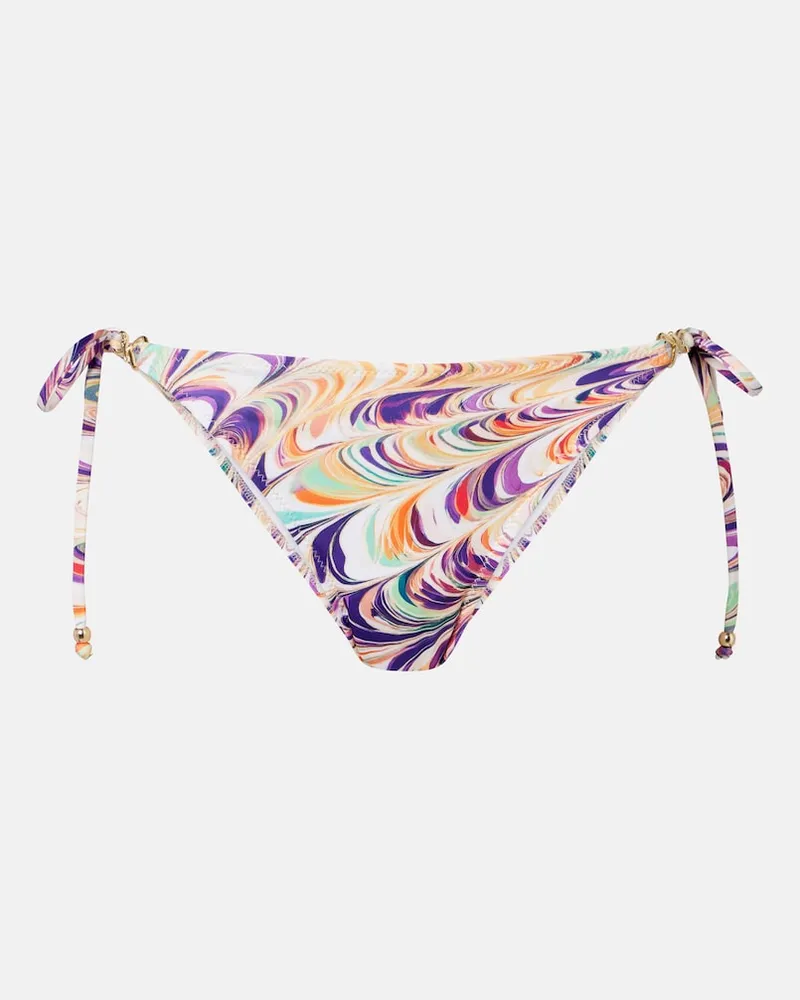 Alexandra Miro Slip bikini Leoni con stampa Multicolore