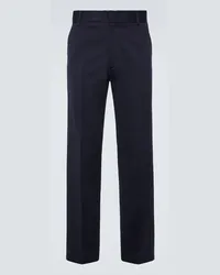 Missoni Pantaloni regular in misto lana Blu