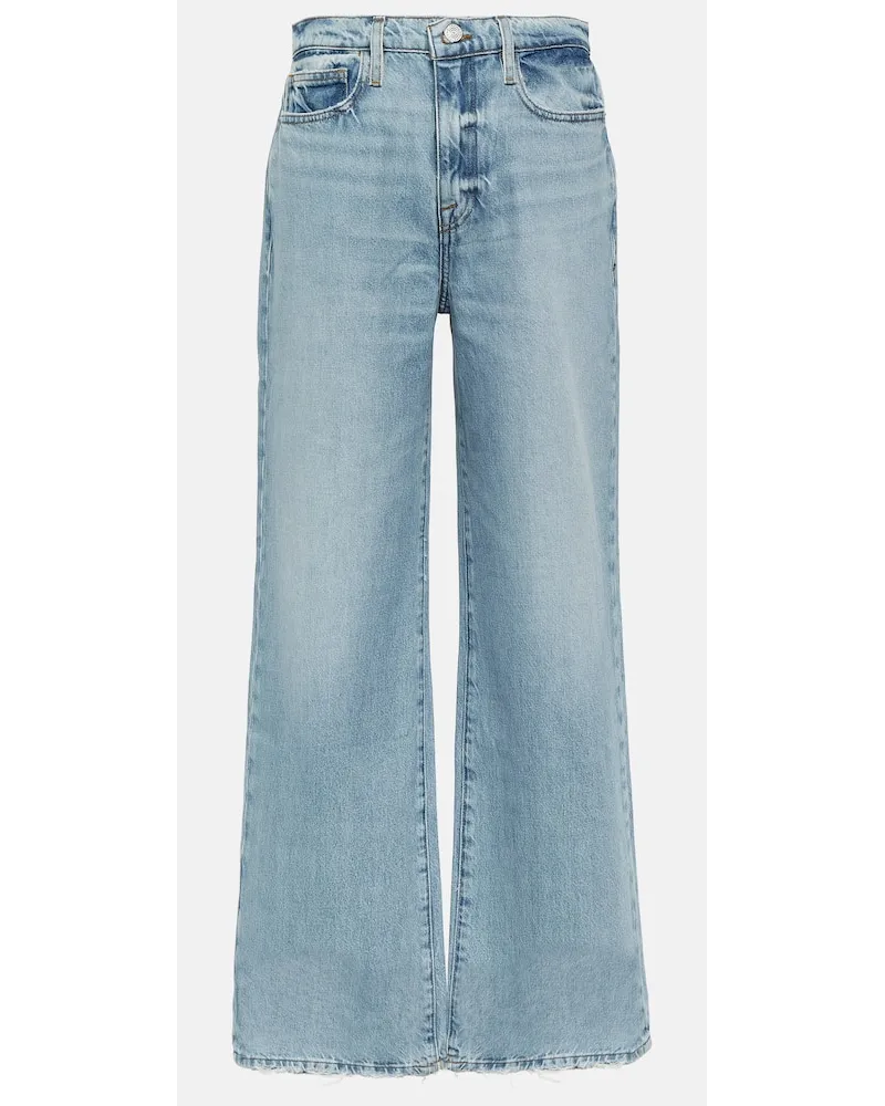 Frame Denim Jeans Le Jane a vita alta Blu