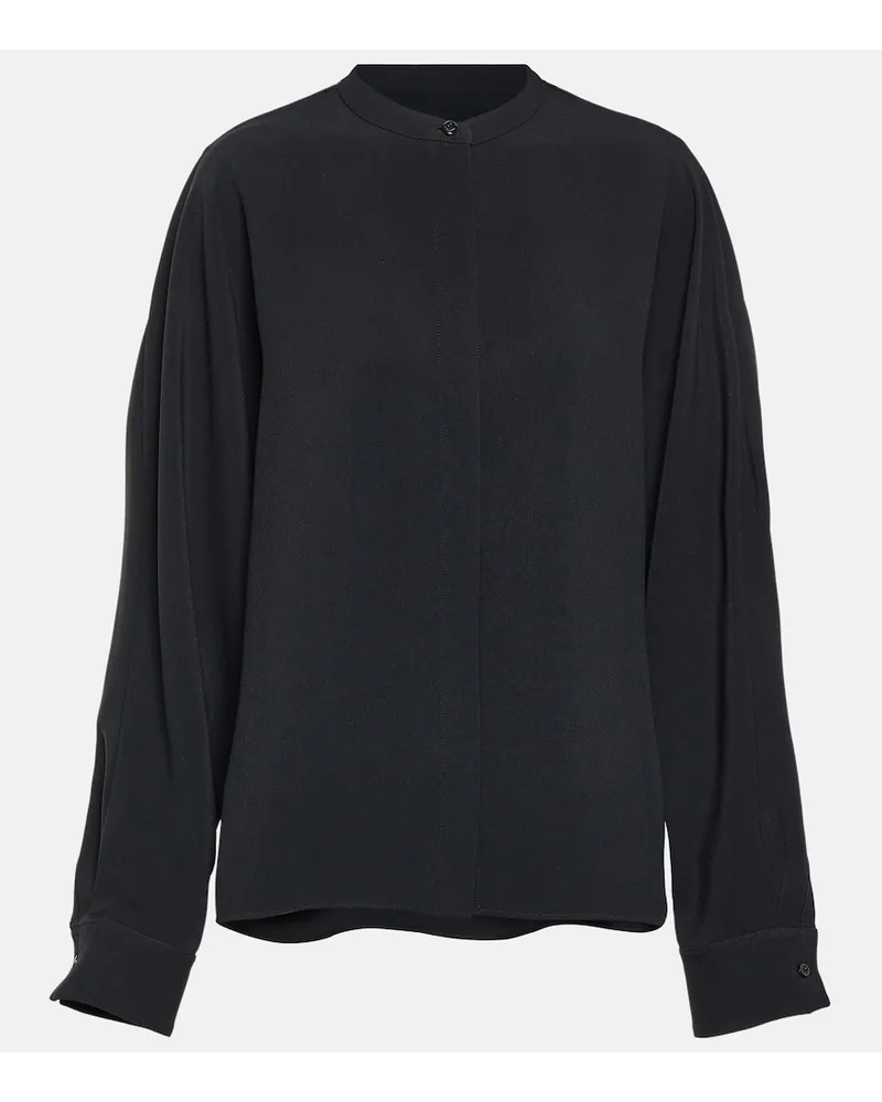 Jil Sander Camicia a girocollo Nero