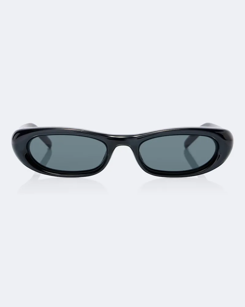Saint Laurent Occhiali da sole SL 557 Shade Plump Nero