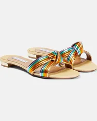 Aquazzura Sandali Bacalar in pelle Multicolore