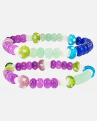 Roxanne First Set di 2 bracciali con quarzo Multicolore