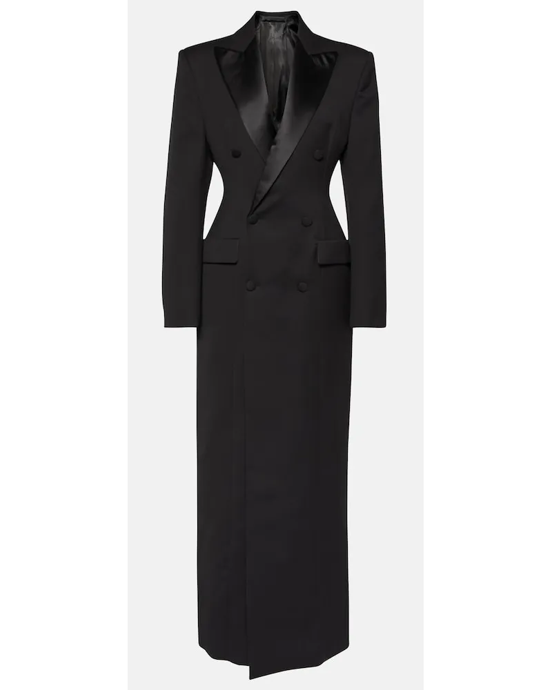 WARDROBE.NYC Cappotto doppiopetto in lana vergine Nero