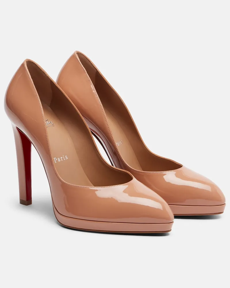 Christian Louboutin Pumps Fannylove in vernice Beige