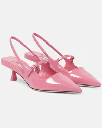 Jimmy Choo Pumps slingback Didi 45 in vernice Rosa