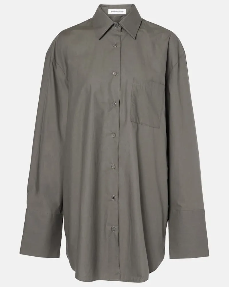 FRANKIE Shop Camicia Helen in cotone Verde