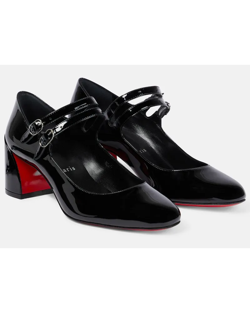 Christian Louboutin Pumps Miss Jane 55 in vernice Nero