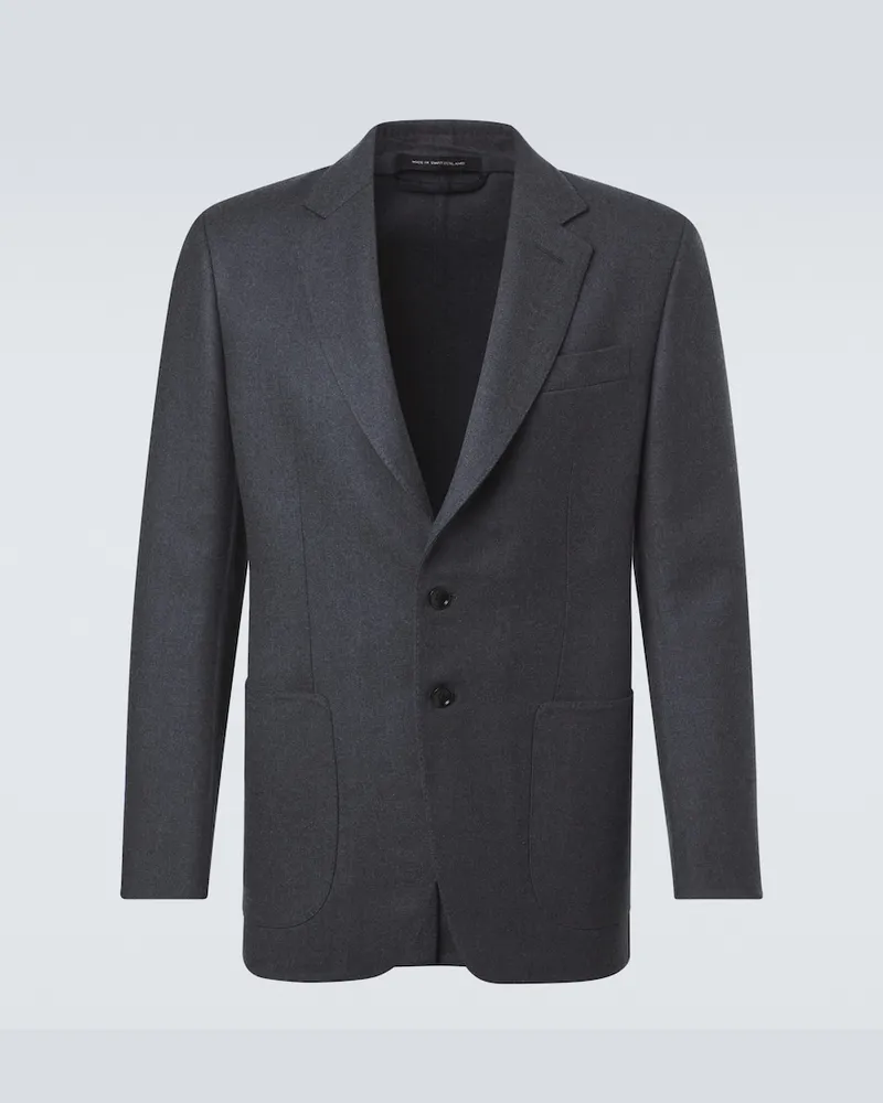 Tom Ford Cardigan in misto lana Grigio