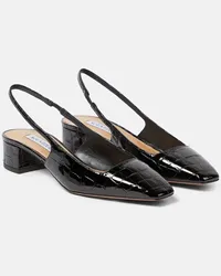 Aquazzura Pumps slingback Ginza 35 in vernice Nero