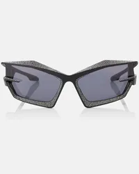 Givenchy Occhiali da sole Giv Cut con cristalli Nero