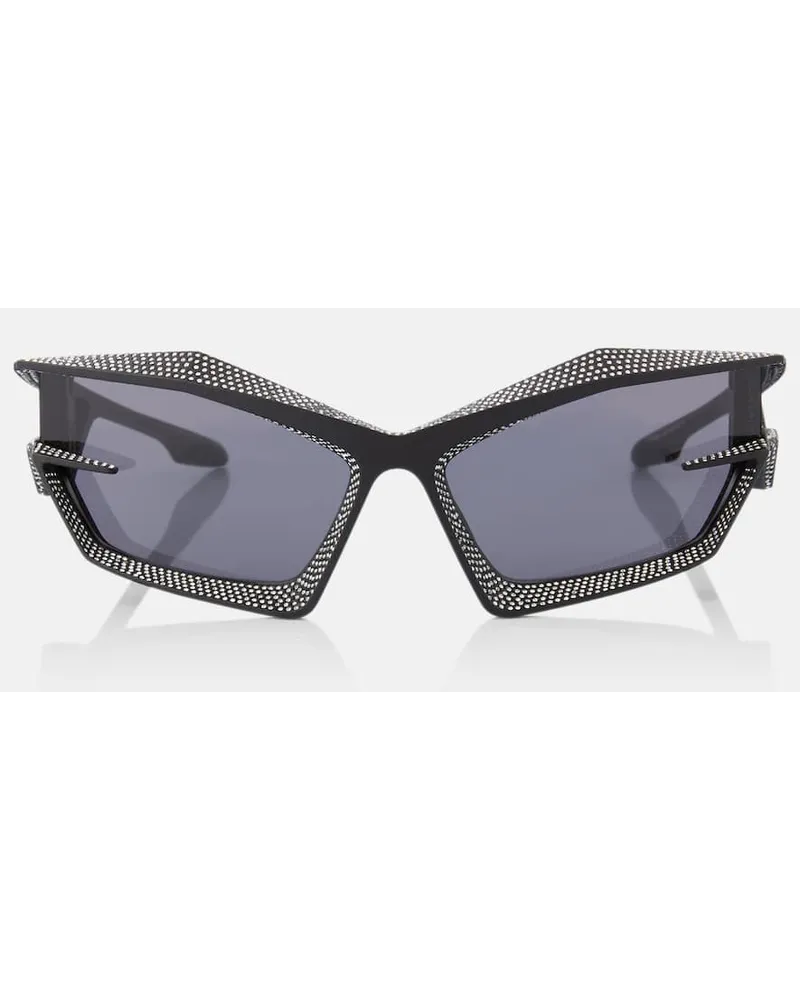 Givenchy Occhiali da sole Giv Cut con cristalli Nero
