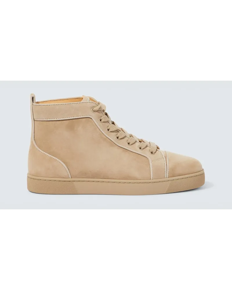 Christian Louboutin Sneakers Luis in suede Beige