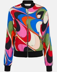 Emilio Pucci Giacca Onde Multicolore