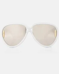 Loewe Paula's Ibiza - Occhiali da sole aviator Pilot Mask Grigio