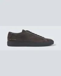 Common Projects Sneakers Achilles in suede Grigio