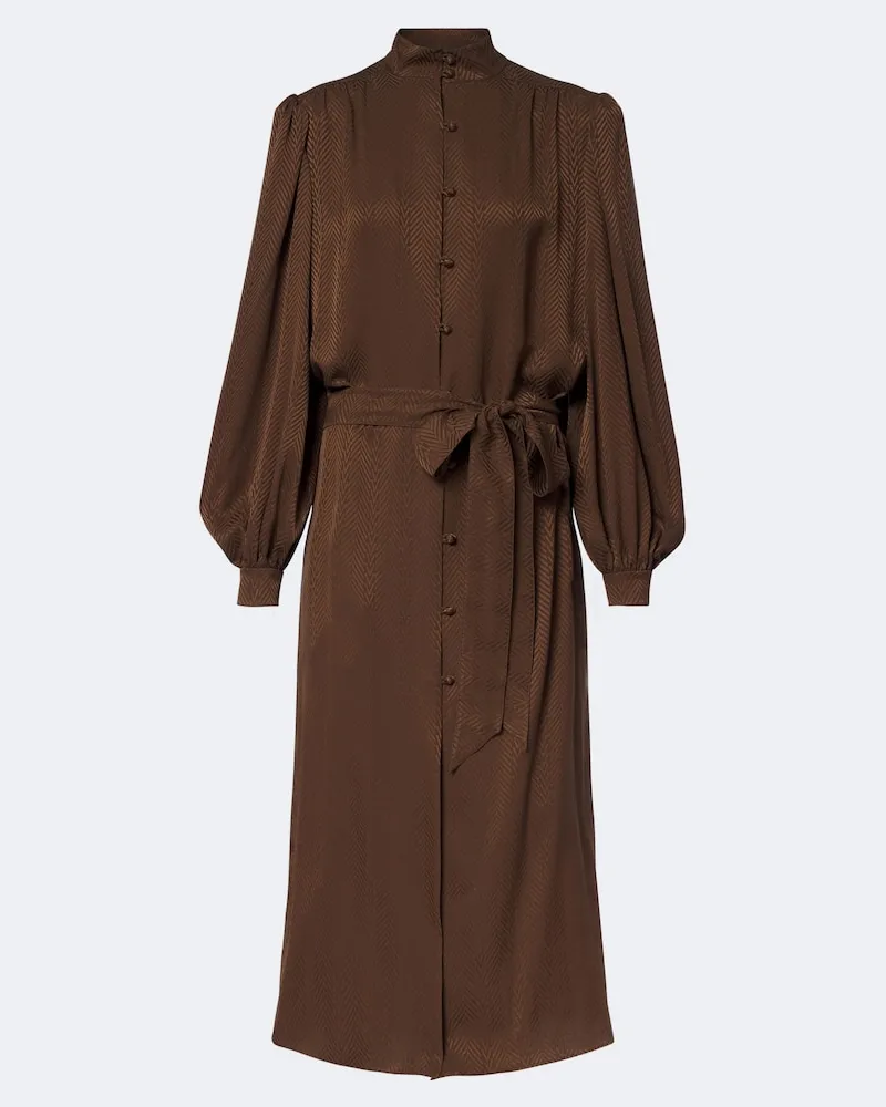 Valentino Garavani Cappotto Romare in lana a portafoglio Marrone