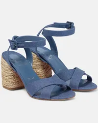 Christian Louboutin Sandali espadrillas Summer Mariza Blu