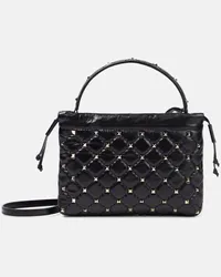 Valentino Garavani Borsa a spalla in pelle Nero