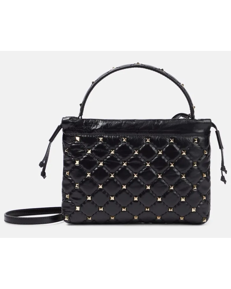 Valentino Garavani Borsa a spalla in pelle Nero
