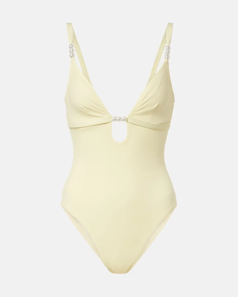 Karla Colletto Costume intero Giallo