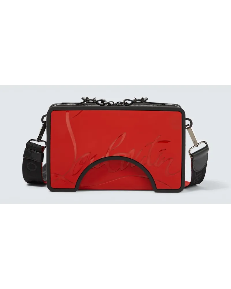 Christian Louboutin Borsa a tracolla Adolon Boxy in pelle Rosso