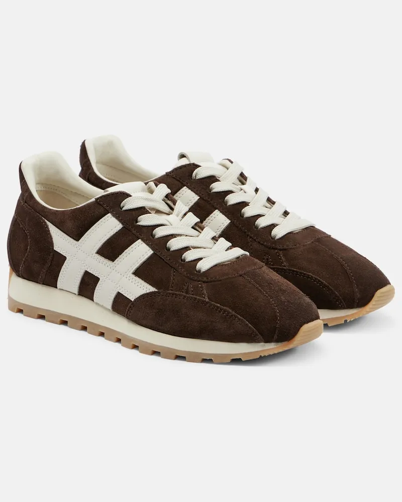 Hogan Sneakers Hogan H671 in suede Marrone