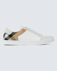 Burberry Sneaker in pelle Bianco