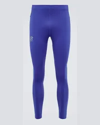 Loewe x On - Leggings con logo Blu