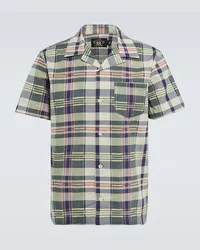 RRL Camicia in seersucker con stampa Multicolore