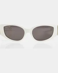 Balenciaga Occhiali da sole cat-eye Everyday Bianco