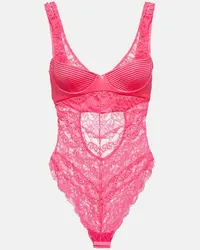 Versace Body in pizzo Rosa